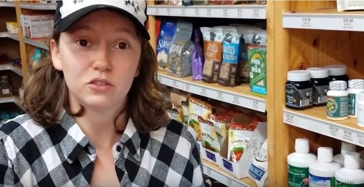 Video Using a Barcode Scanner Azure Standard