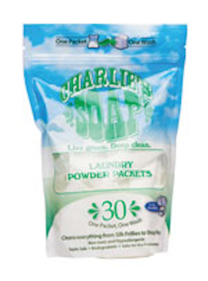 Charlie's Soap Biodegradable Laundry Detergent Packets Azure Standard