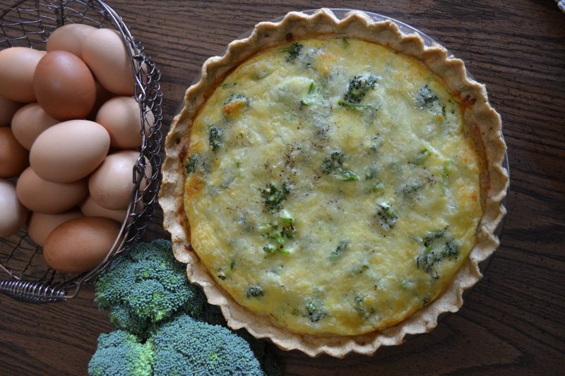 Quick and Easy Broccoli Quiche Azure Standard