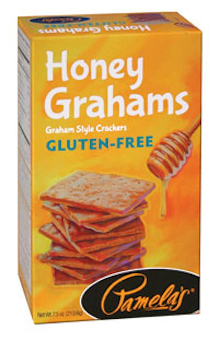 Pamela's Tasty GlutenFree, SoyFree, NutFree Graham Crackers Azure
