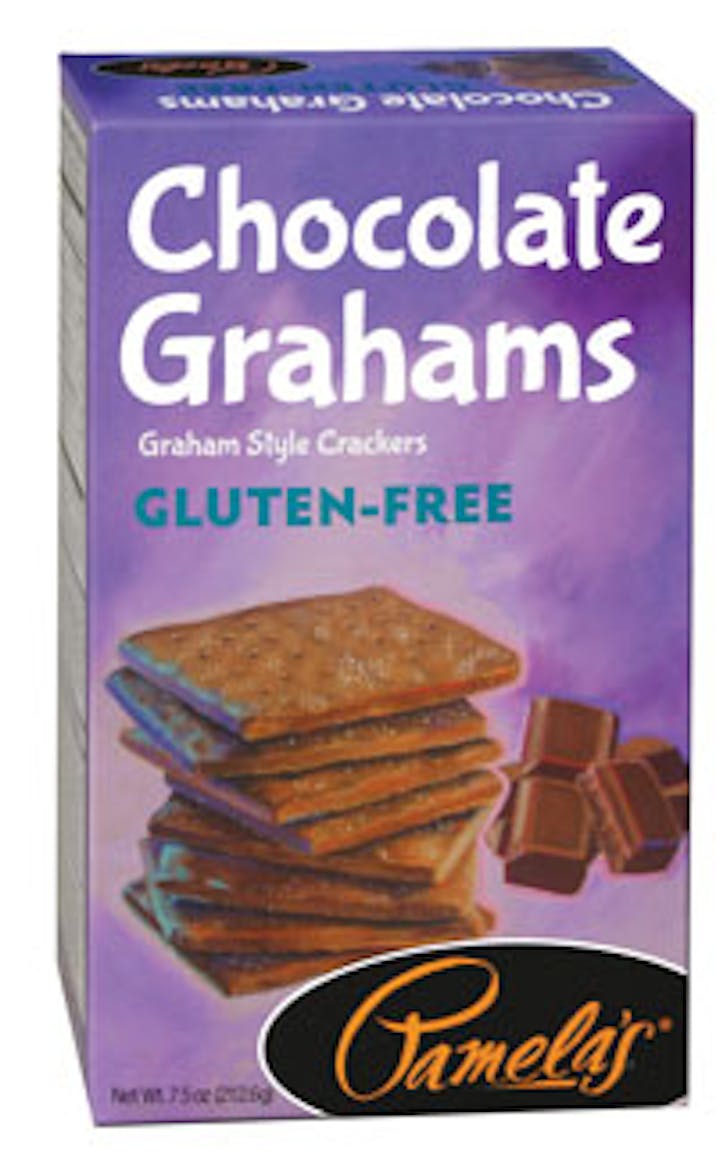 Pamela's Tasty GlutenFree, SoyFree, NutFree Graham Crackers Azure