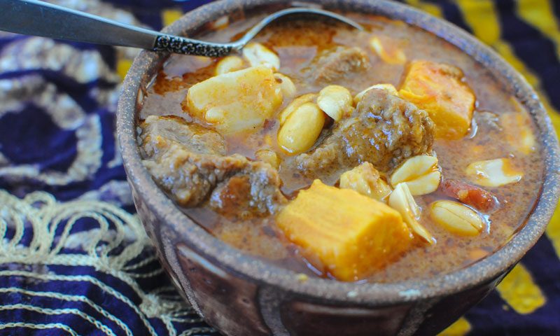 How to Make African Peanut Butter Beef Stew in Instant Pot - Azure Standard