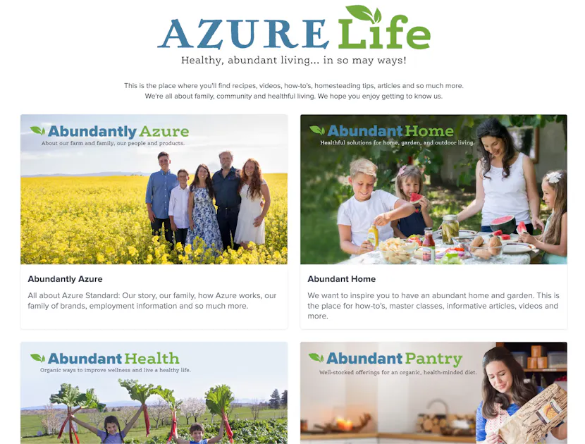 Azure Life Azure Standard