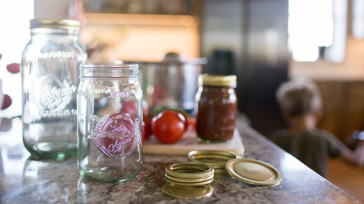 AzureCanningJarswithSalsa