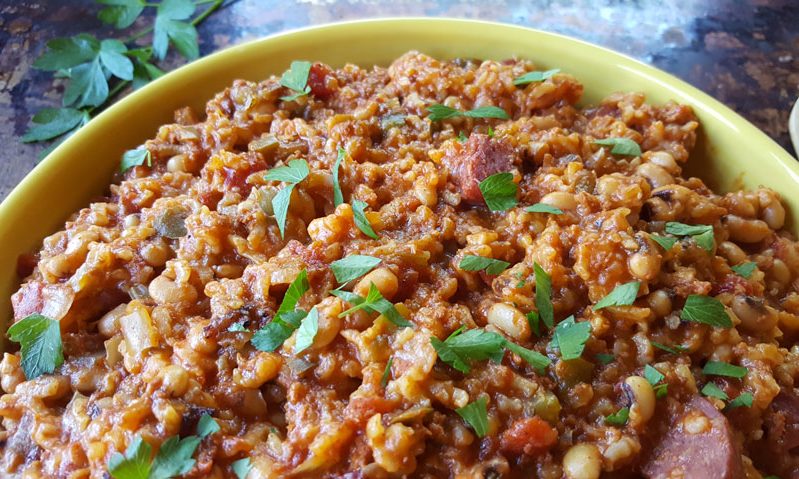 Easy OnePot BlackEyed Pea Jambalaya Recipe Azure Standard