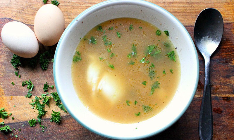 RECIPE Broth for Breakfast or Basic Eggs in Broth Azure Standard