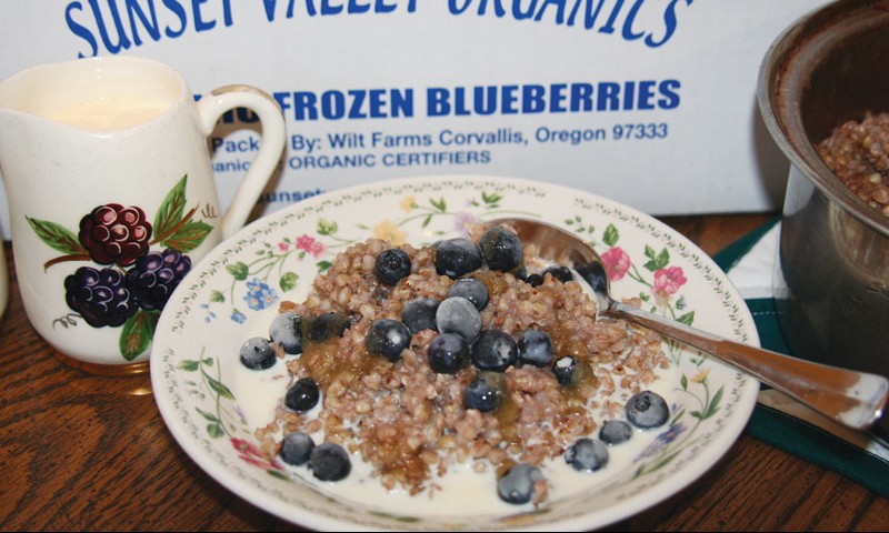 RECIPE Fluffy Cooked Buckwheat Hot Breakfast Cereal Azure Standard