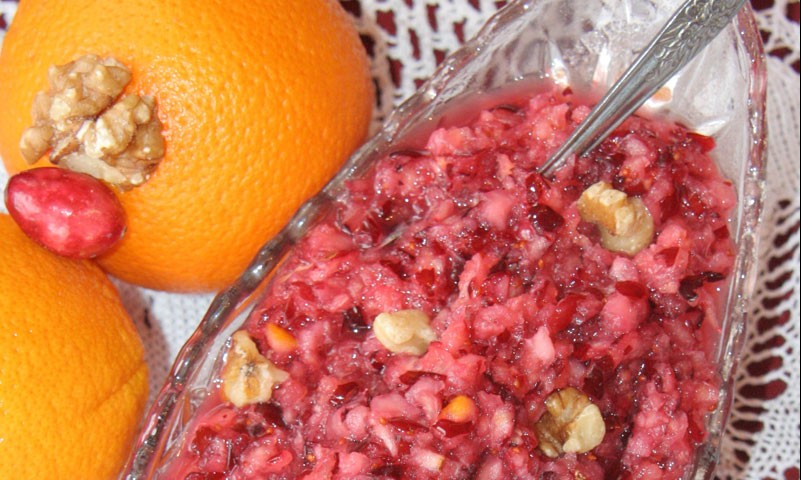 RECIPE: Raw Cranberry-Orange Relish - Azure Standard