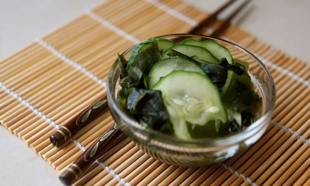 Simple Cucumber Wakame Seaweed Salad Recipe Azure Standard