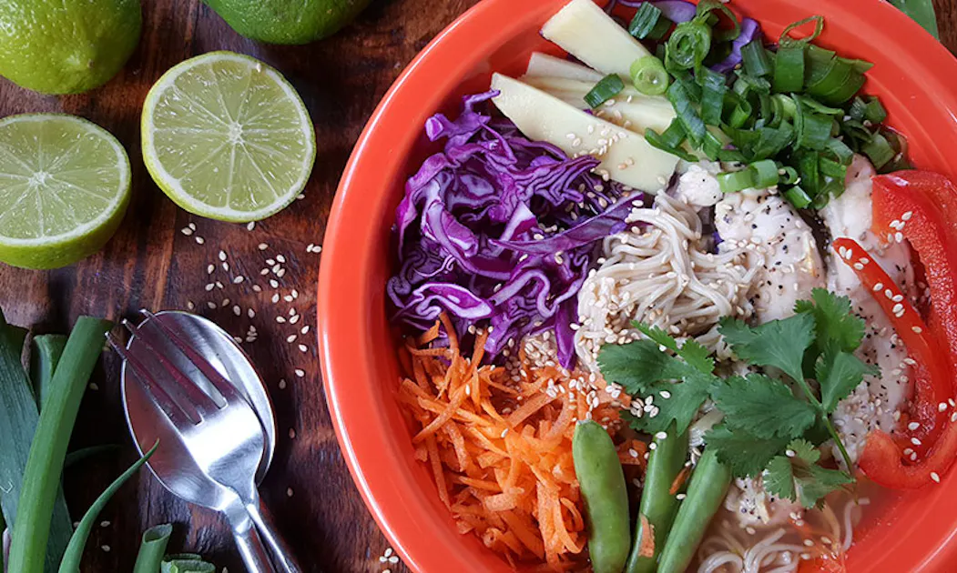 Lemongrass Chicken Vegetable Ramen Recipe Azure Standard