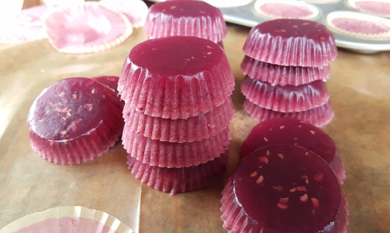 Homemade Gelatin Berry Gummies Azure Standard