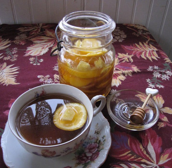 RECIPE HoneyLemonGinger Echinacea Tonic Azure Standard