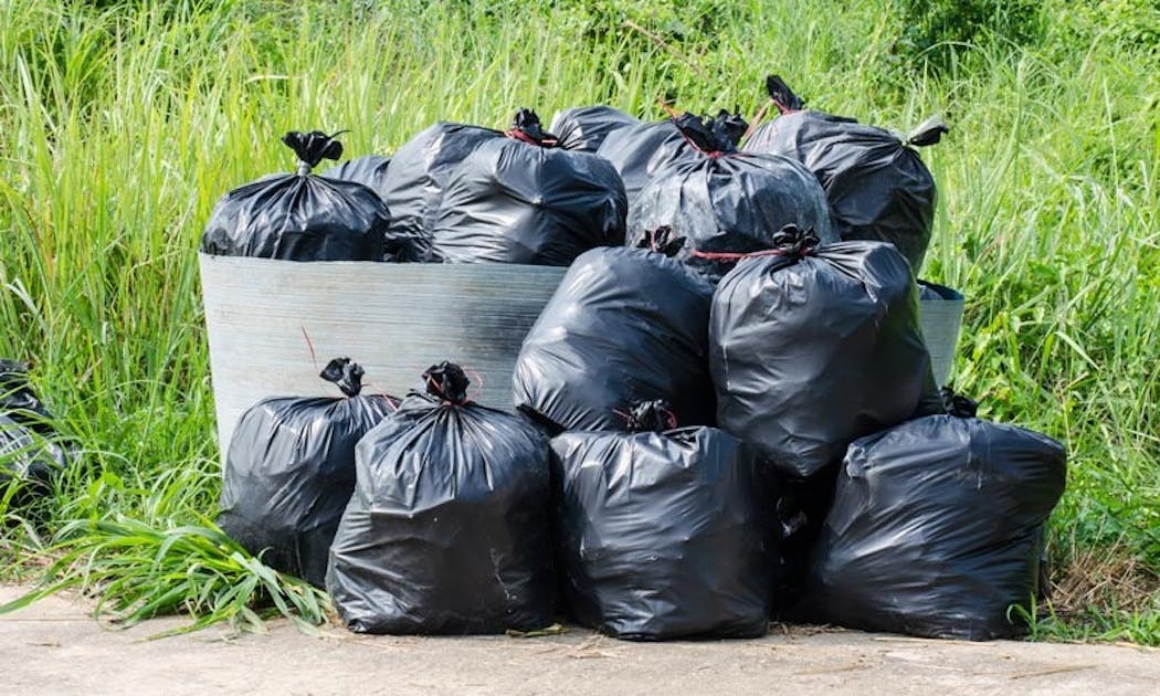 Keep it Sustainable with Natural Value's Recycled Trash Bags Azure