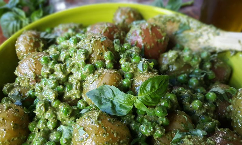 RECIPE Pesto Potato Salad with Garden Peas Azure Standard