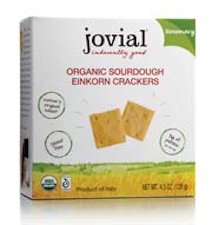 Jovial Sourdough Crackers Made with Einkorn, an Ancient Grain Azure