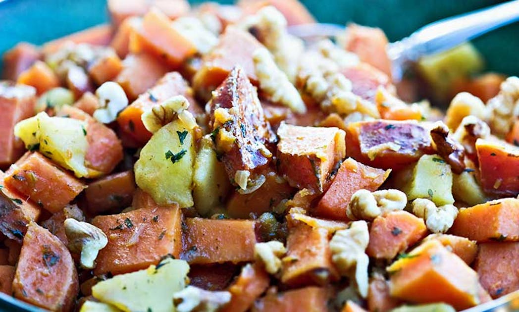 Best Sweet Potato Hash with Apples & Walnuts Azure Standard
