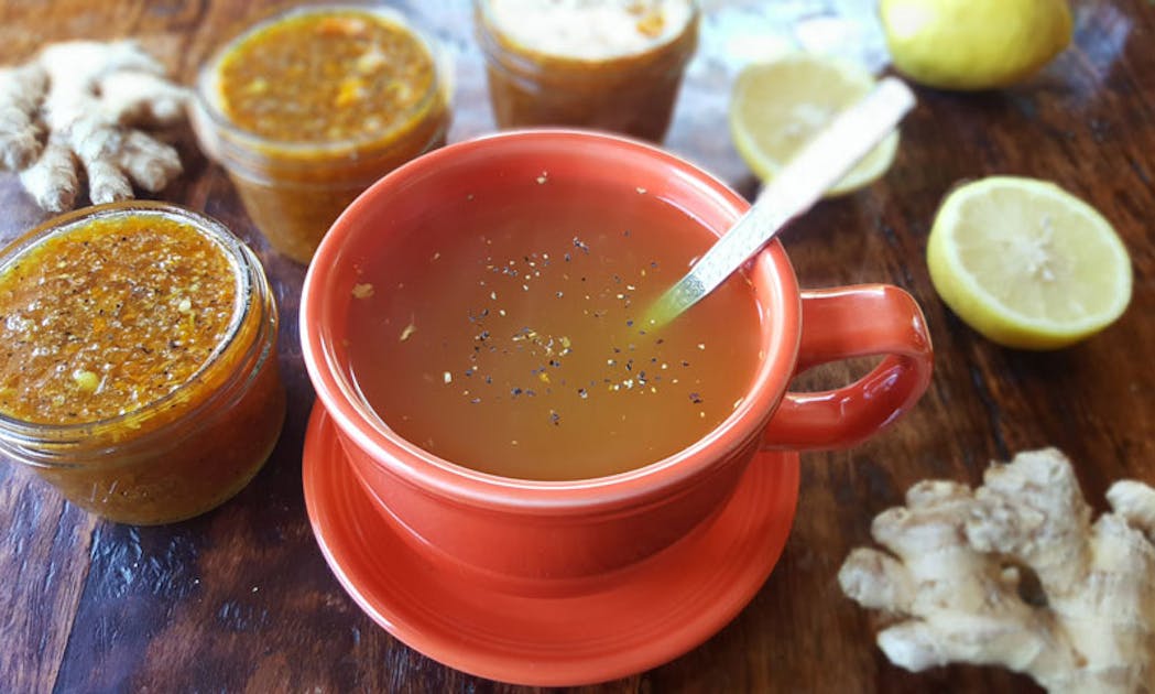 Gift in a Jar Immune Boosting Turmeric Ginger Honey Azure Standard